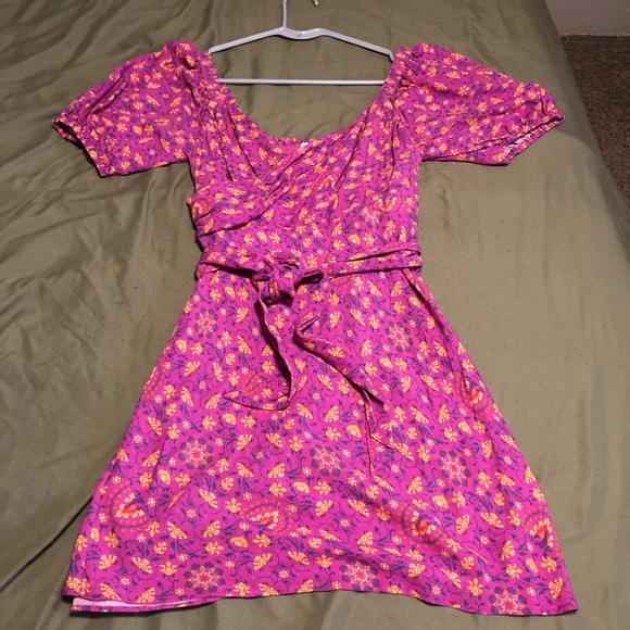 Spell Madam Peacock Mini Dress size L - Picture 3 of 10